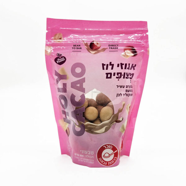 אגוזי לוז מצופים בקרם בטעם שוקולד לבן - תנובת כנרת